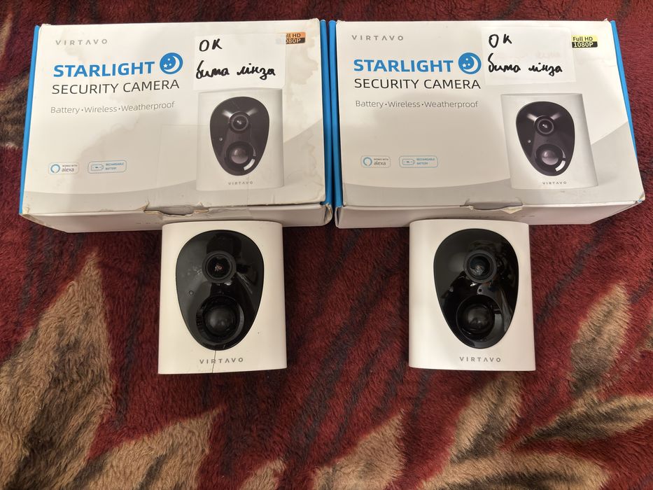 Virtavo LJH10 WIFI камера спостереження 2шт