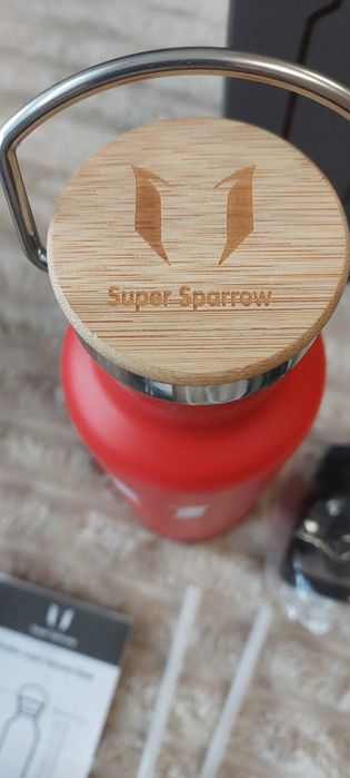 Butelka Super Sparrow 500 ml czerwony