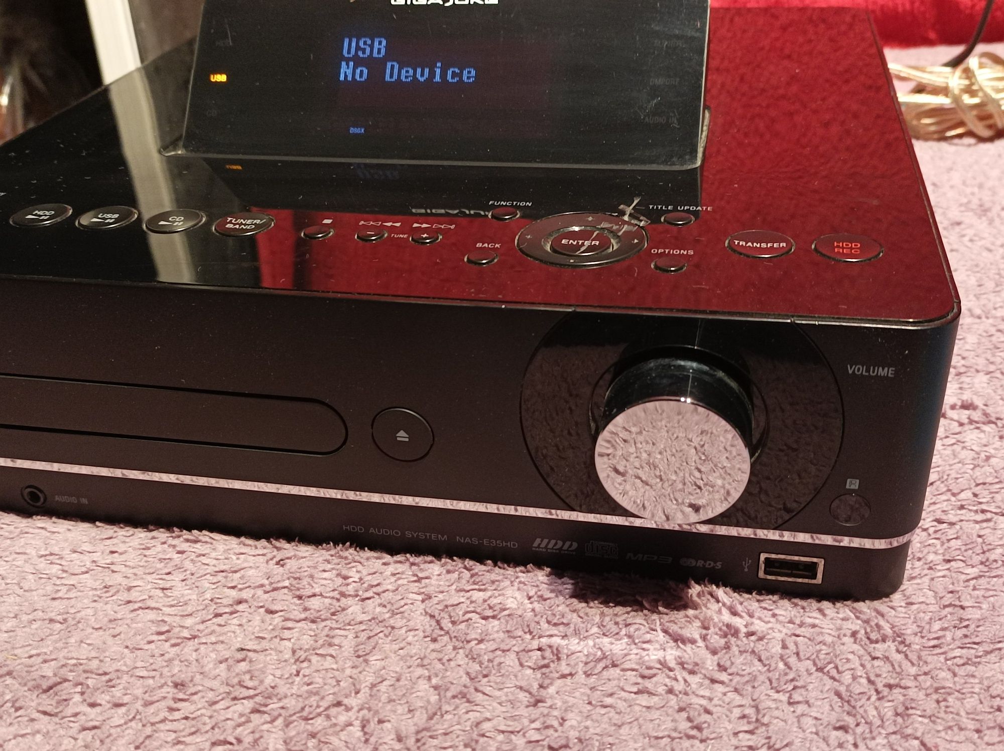 Amplituner MIDI Sony mod. NAS-E35HD,Audio System HDD.. Tanio!