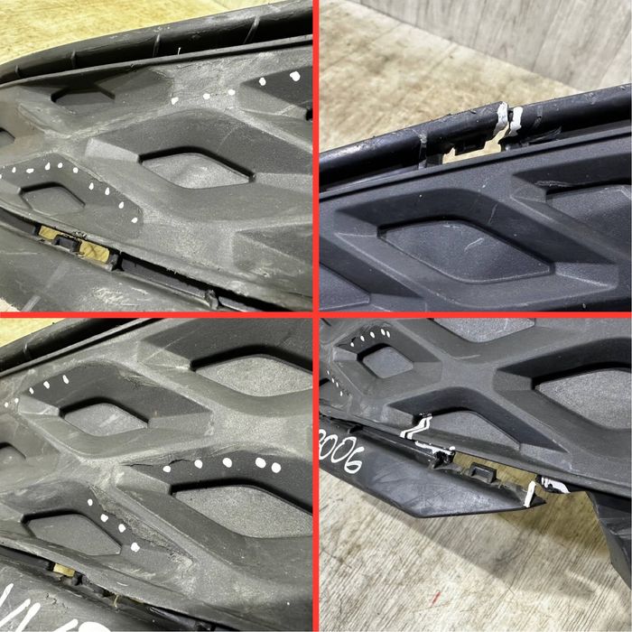 Бампер передний Решетка средняя VW ID.4 ID4 2020 2021 2022 2023 2024 г