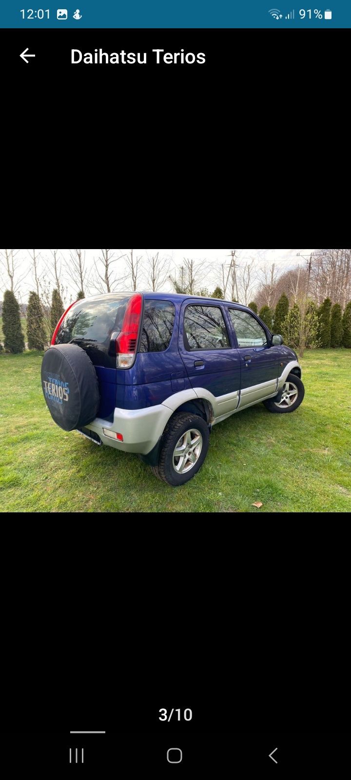 Daihatsu terios2 z05r 13ben 4x4 zamiana na tansze z doplata