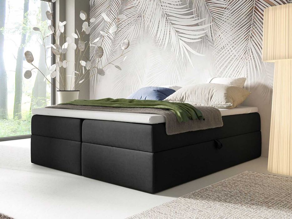 Łóżko KONTYNENTALNE bez wezgłowia 140x200 160x200 180x200 200x200