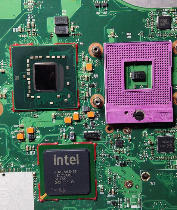 Материнская плата – Toshiba Satellite L300/L300D/L305/L305D/L350/L355