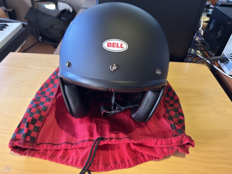 Capacete Bell Custom 500 matt black XXL