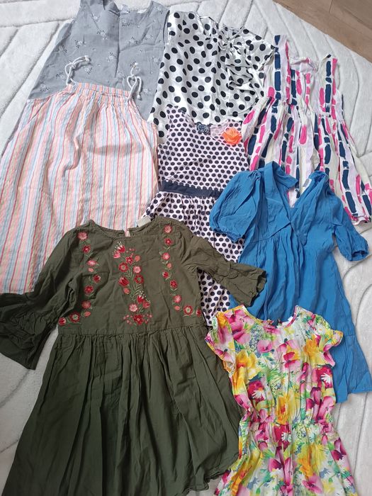 Paka ubrań dziewczynka 134/140