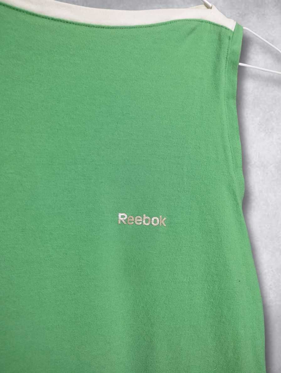 Podkoszulek bezrękawnik zielony Reebok