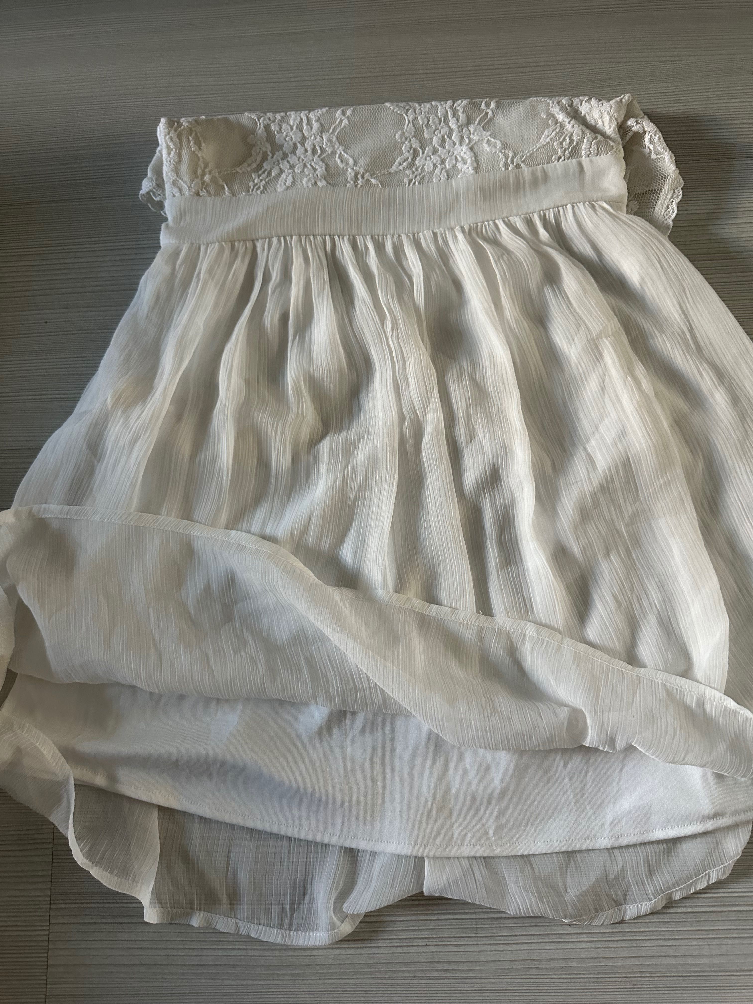 Легкое летнее белое платье VERO MODA