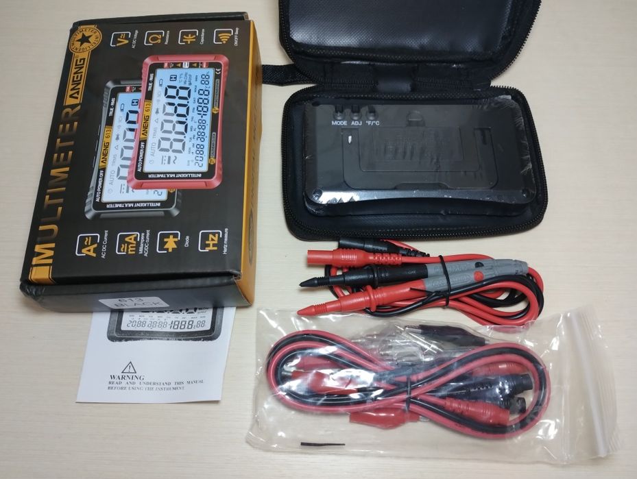 Багатофункціональний цифровий автоматичний мультиметр ANENG 613 Pro