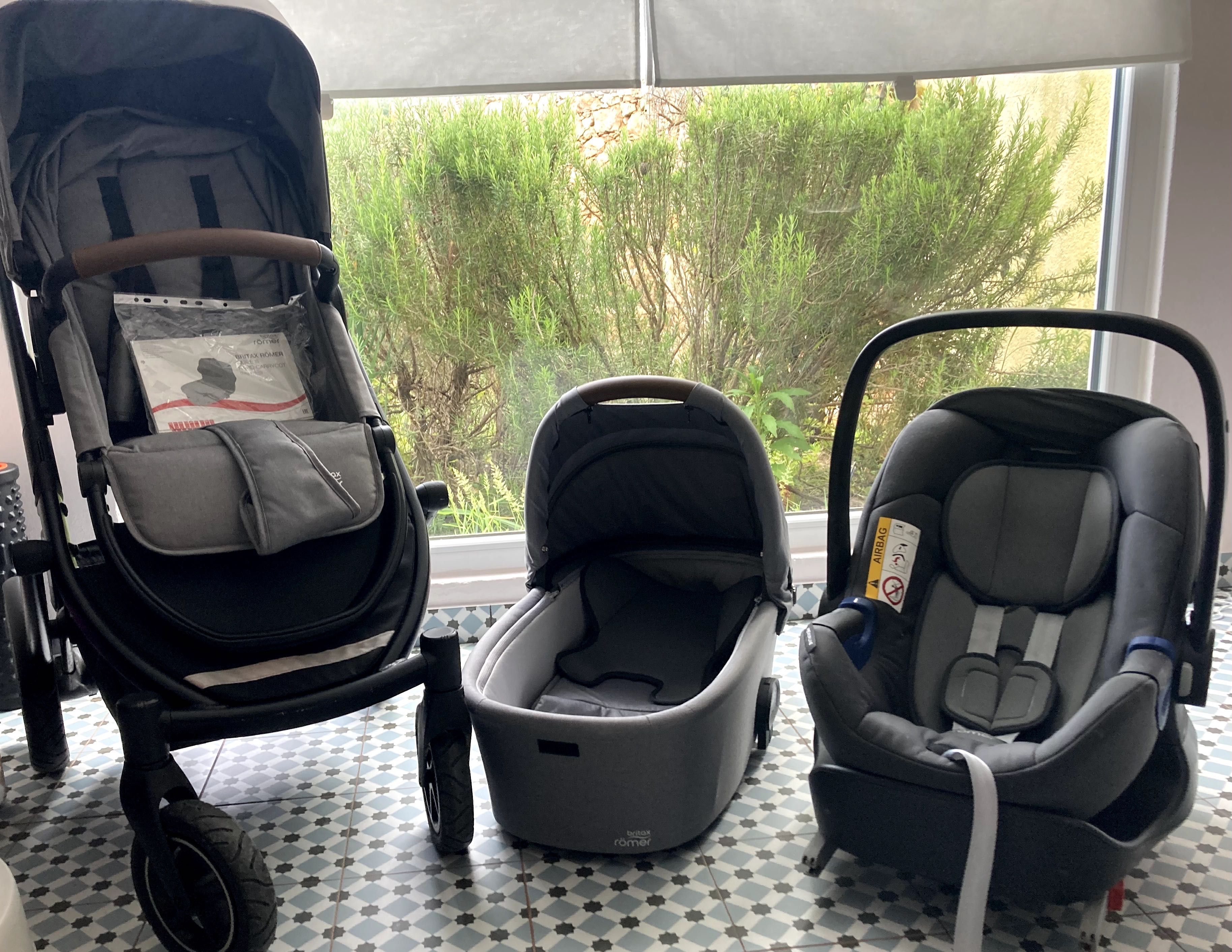 Carrinho bebe Britax Römer smile III cinzento