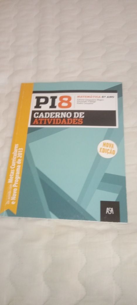 Cadernos de atividades do 8°ano