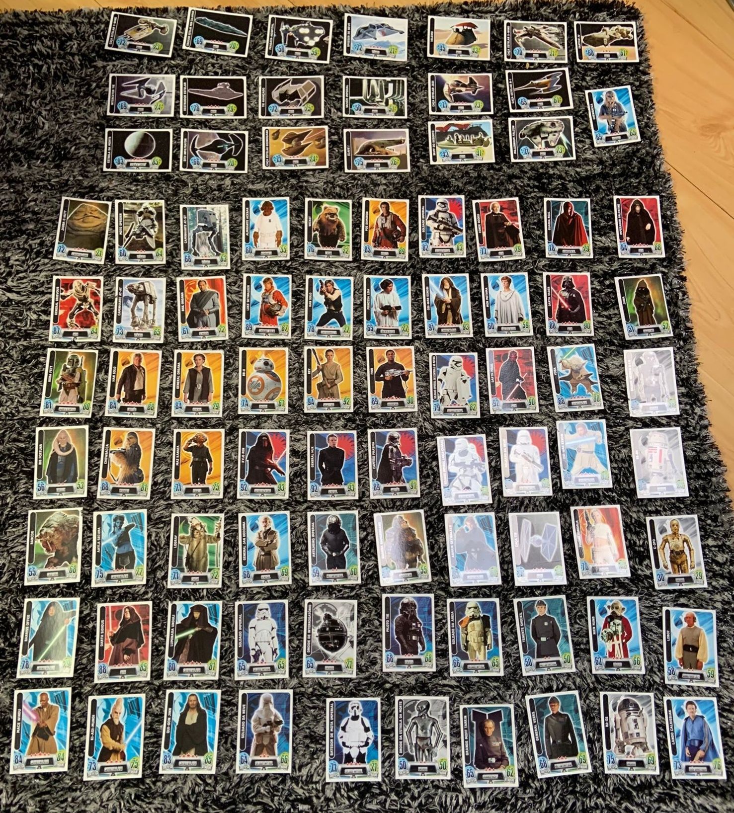 Topps force attax trading card game star wars