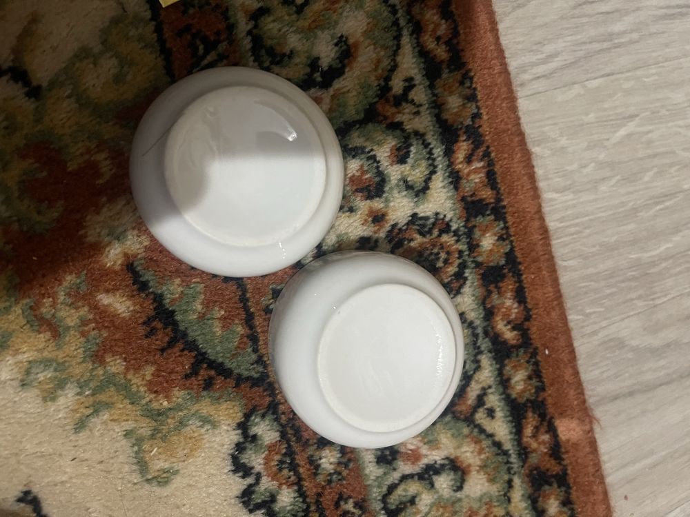 Spodki talerzyki do torebki herbaty 2szt