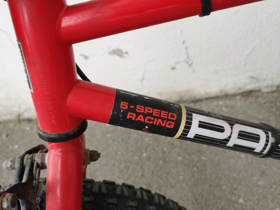 Bicicleta BMX com mudanças