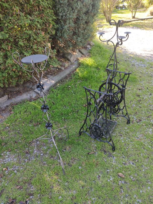 Podstawa starej maszyny do szycia