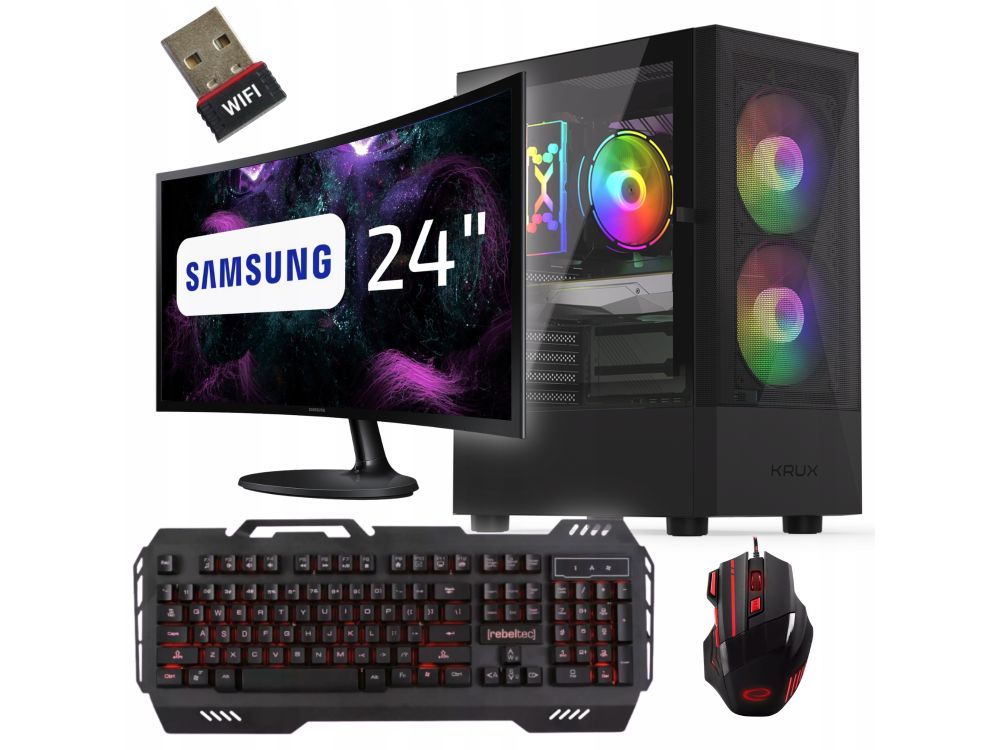 Komputer stacjonarny BSG Raptor V29 AMD Ryzen 5 32GB DDR4 1TB SSD W11
