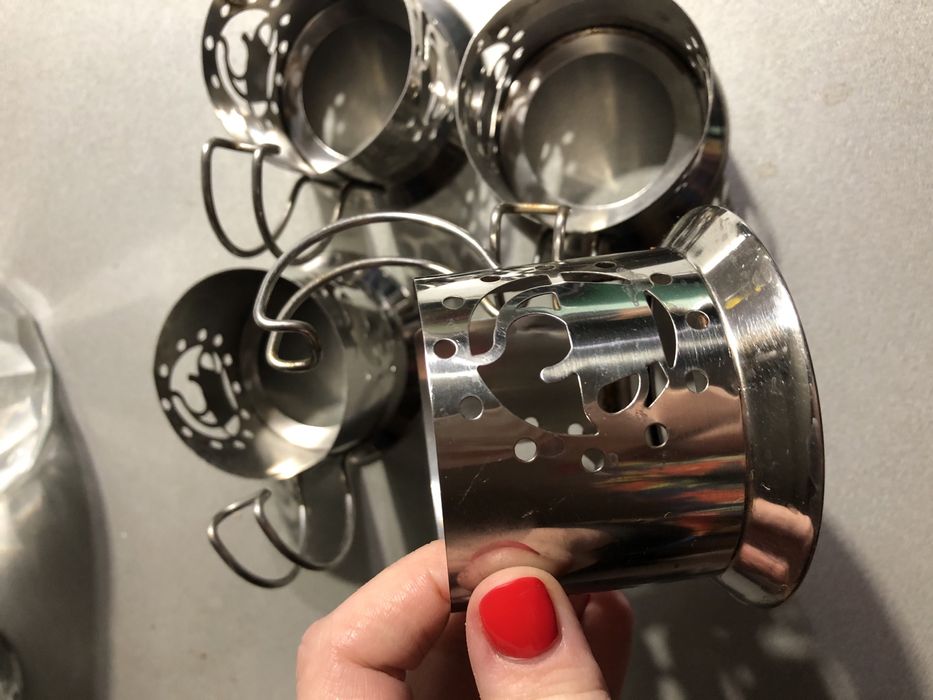 Подстаканники нержавейка