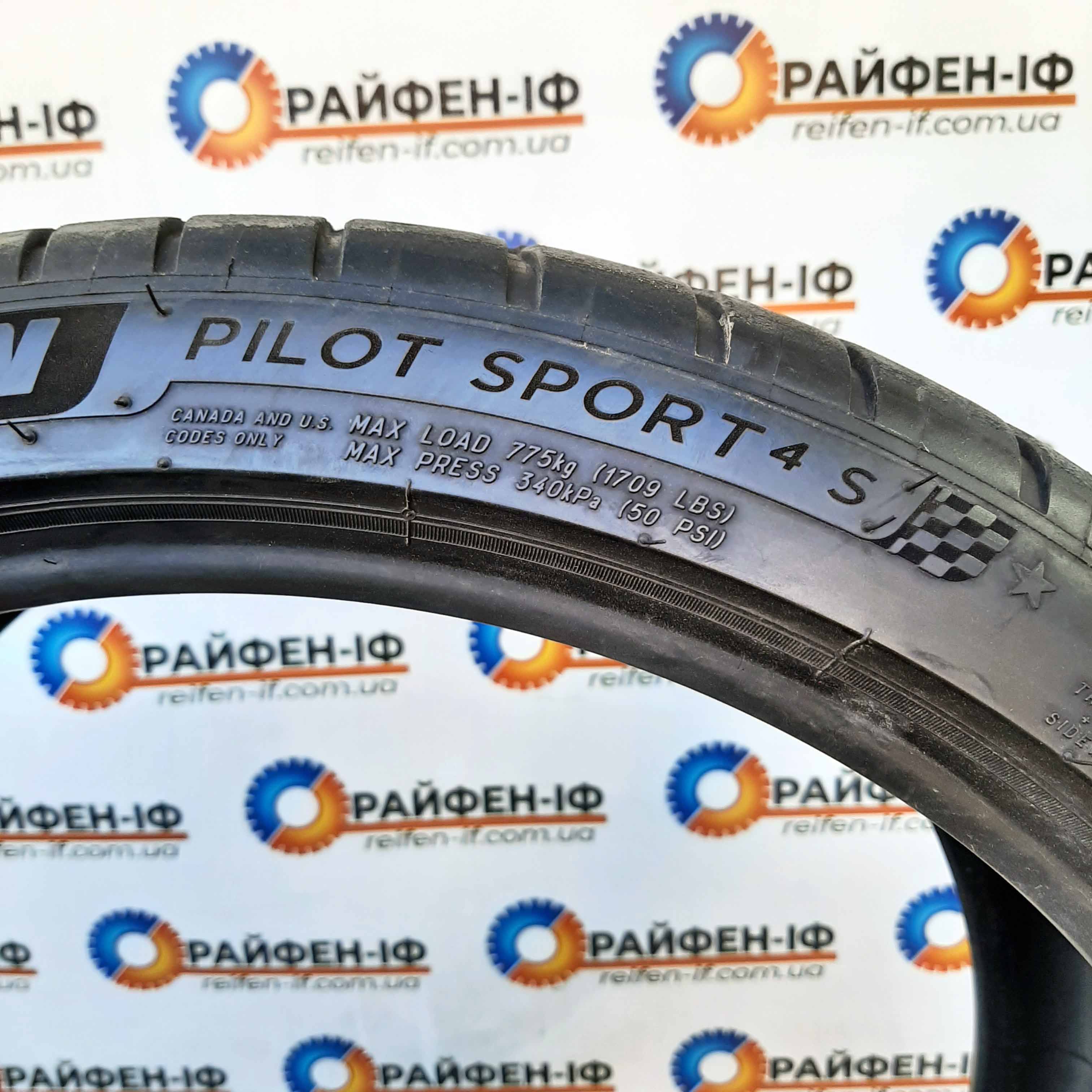285/30 R20 Michelin Pilot Sport4S б/у шини 1шт ^ Ar2501365