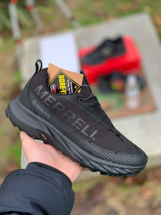 Зимові термо кросівки Merrell Gore-Tex Agility Peak 5 Black 40-44