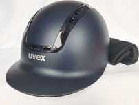 Kask jeździecki toczek Uvex Suxxeed Active Navy Mat M/L 57-59cm