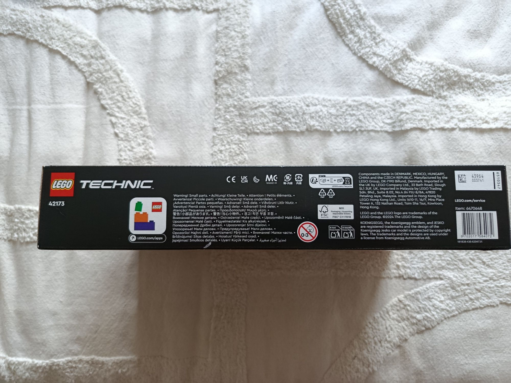 LEGO Technic Koenigsegg 42173