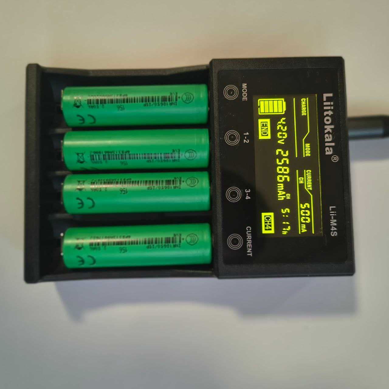 Аккумуляторы 18650 высокотоковые EVE INR-25P для шуруповерта 2500 20А