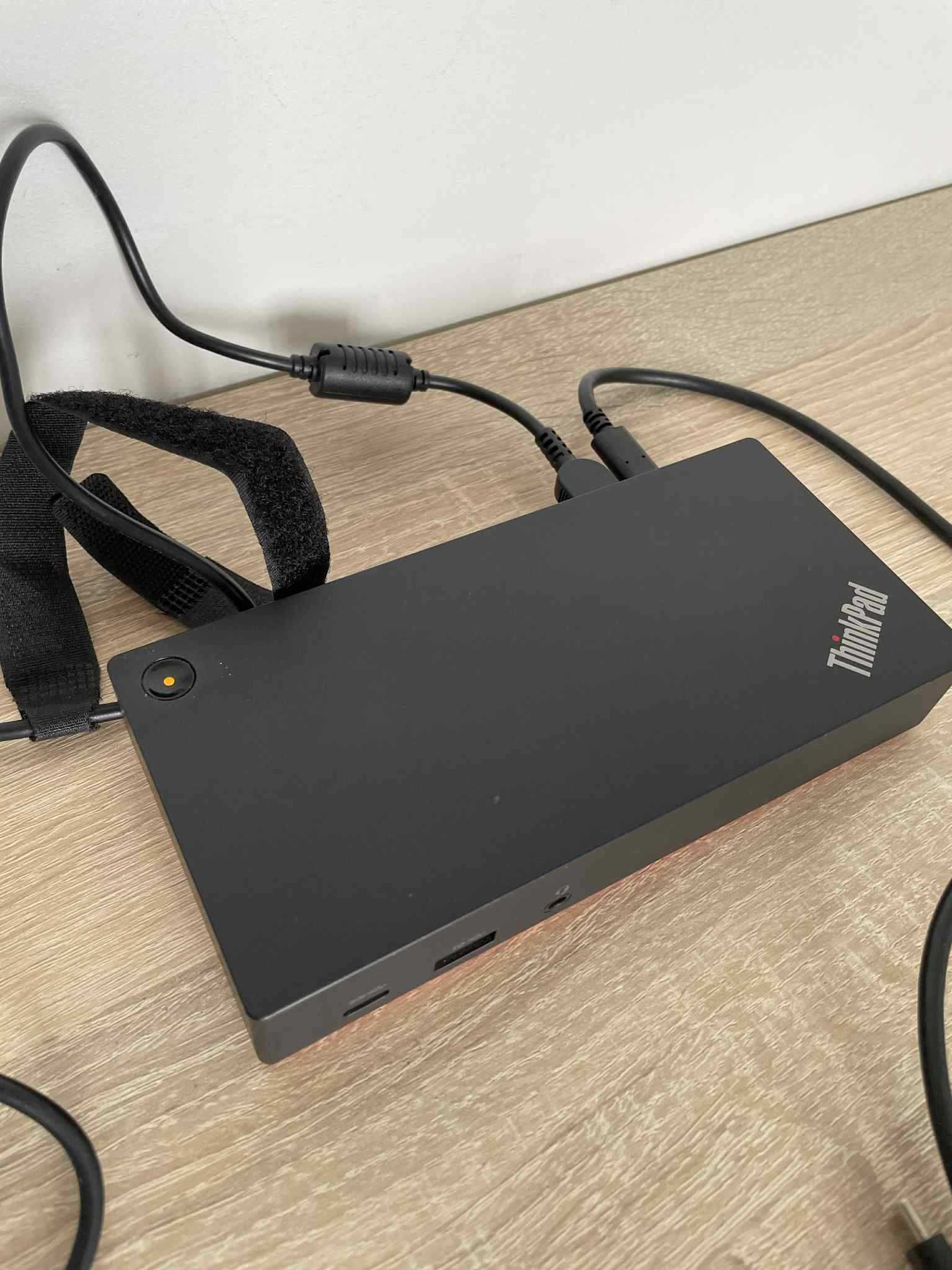 Stacja dokująca Lenovo Type 40AS USB-C Gen2 - komplet
