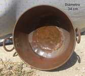 Tacho/alguidar antigo em latão.
