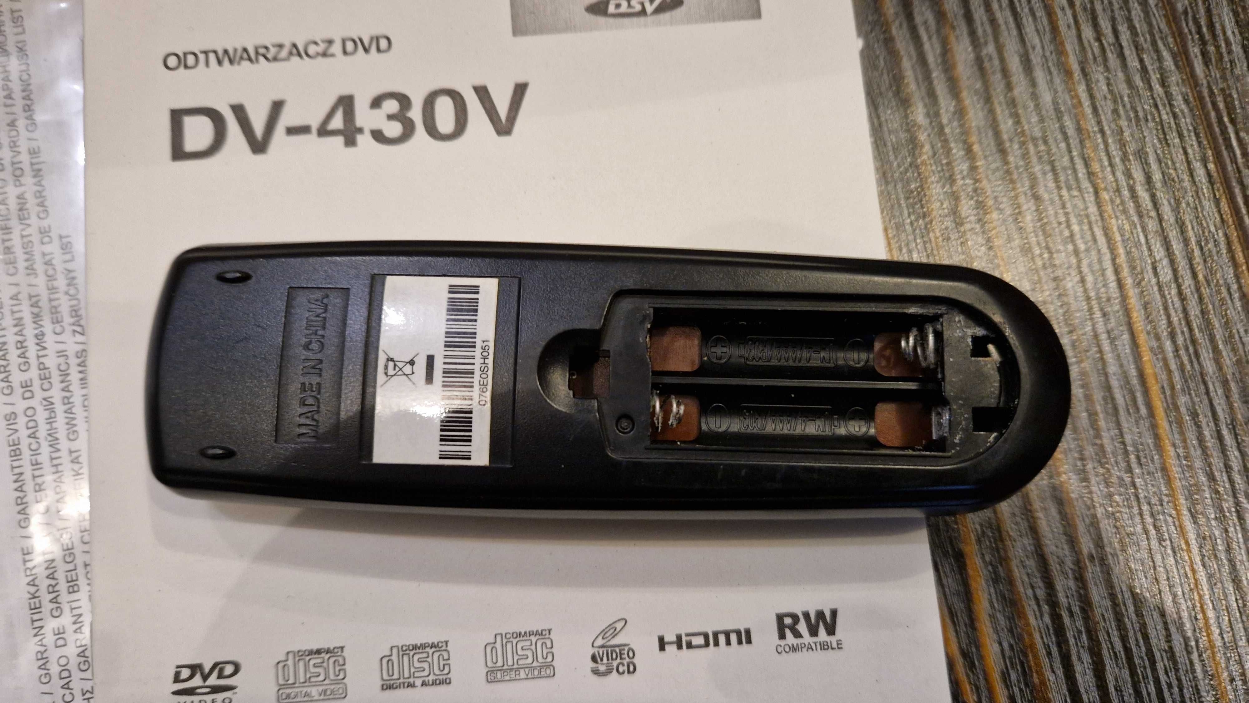 Odtwarzacz DVD Pioneer DV-430V - HDMI