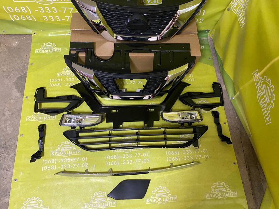 Бампер передний nissan rogue фара ніссан рог рогуе 2017 2019