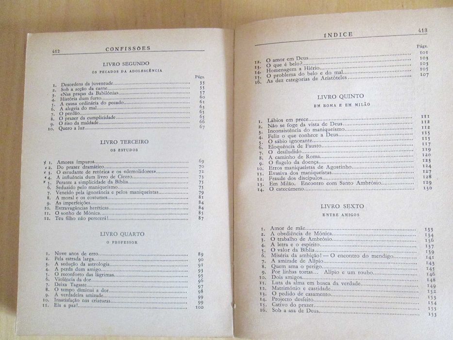 Confissões, de Santo Agostinho