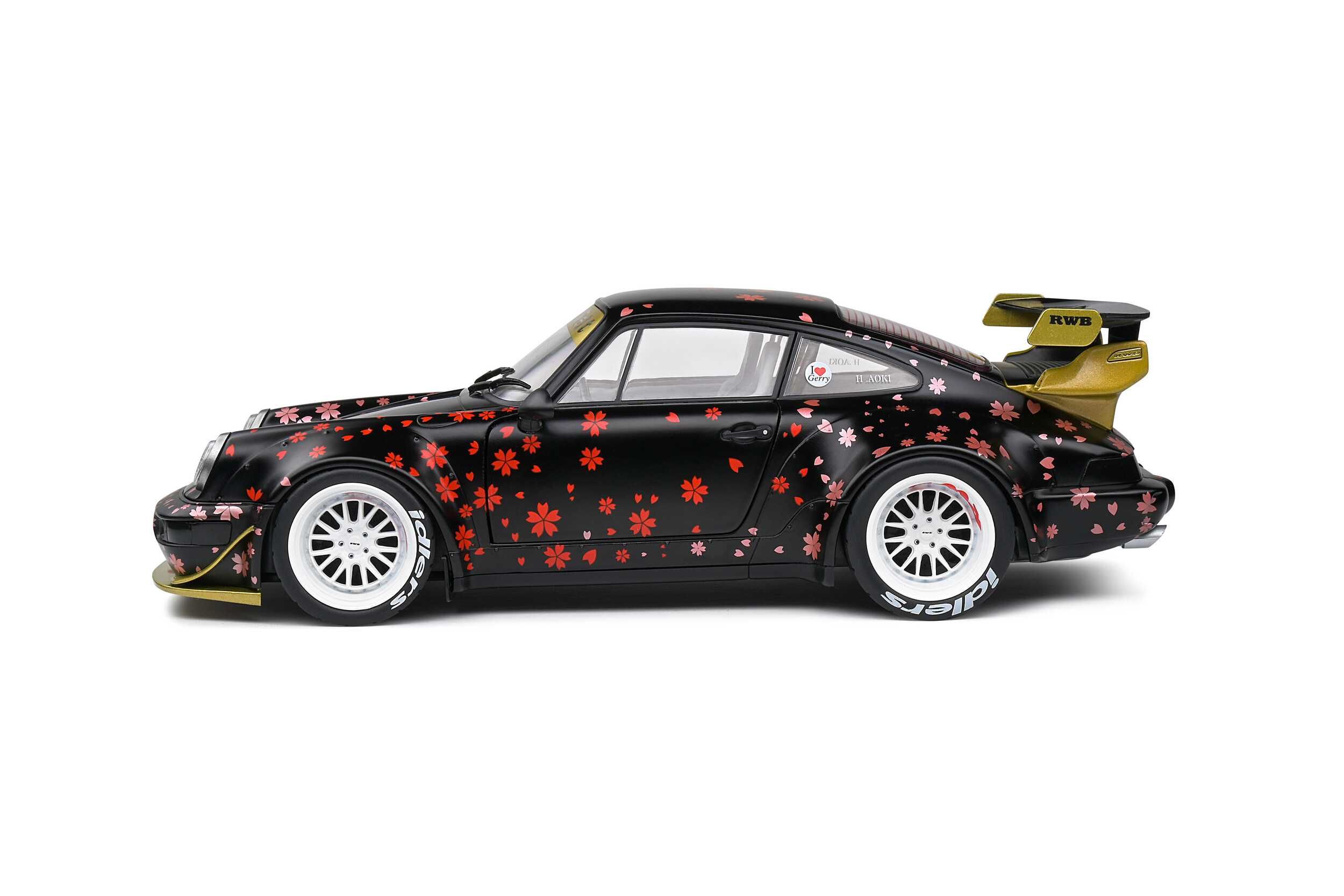 Porsche 911 (964) RWB Rauh-Welt Bodykit Aoki 2021 Solido 1:18