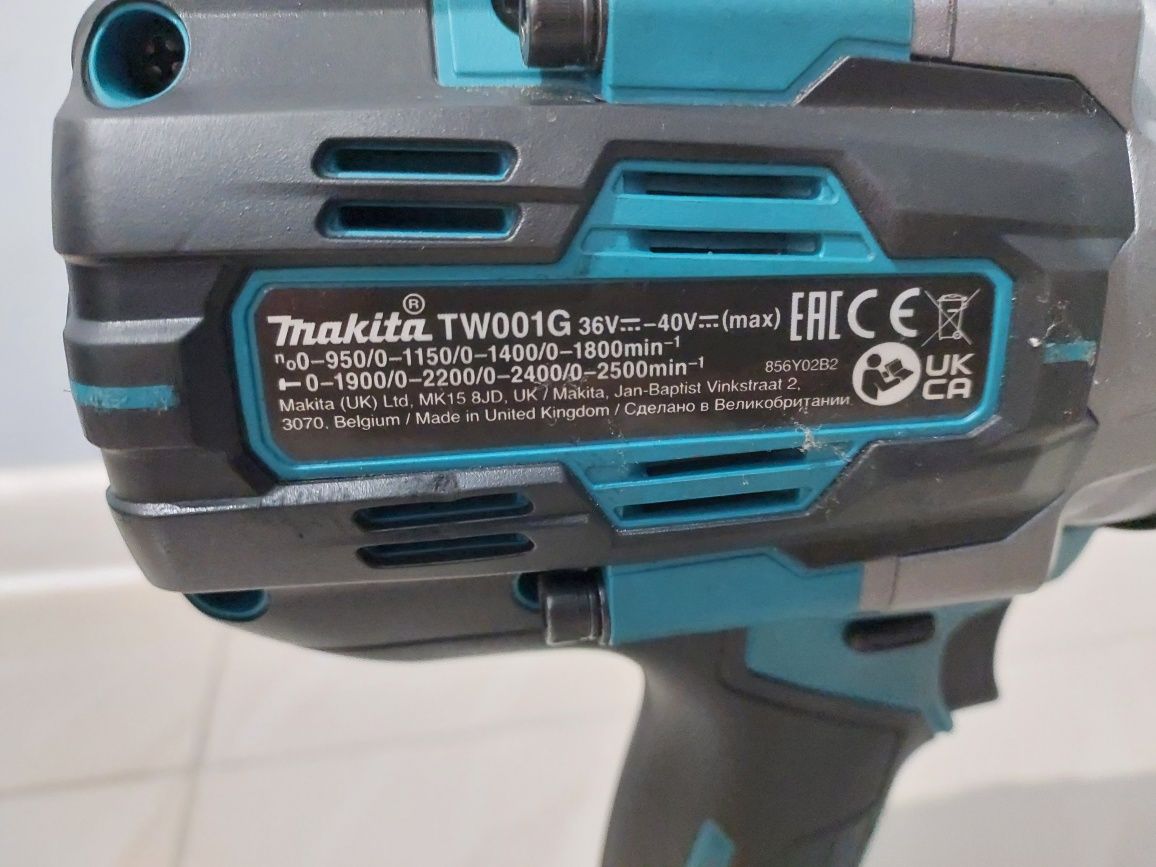Гайковерт аккумуляторный Makita TW001G (без АКБ и ЗУ)