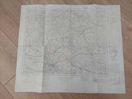 Stara Mapa Breslau i okolice