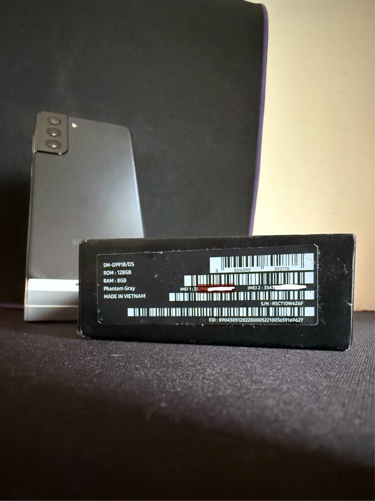 Sansung s21 - 128gb - c/caixa