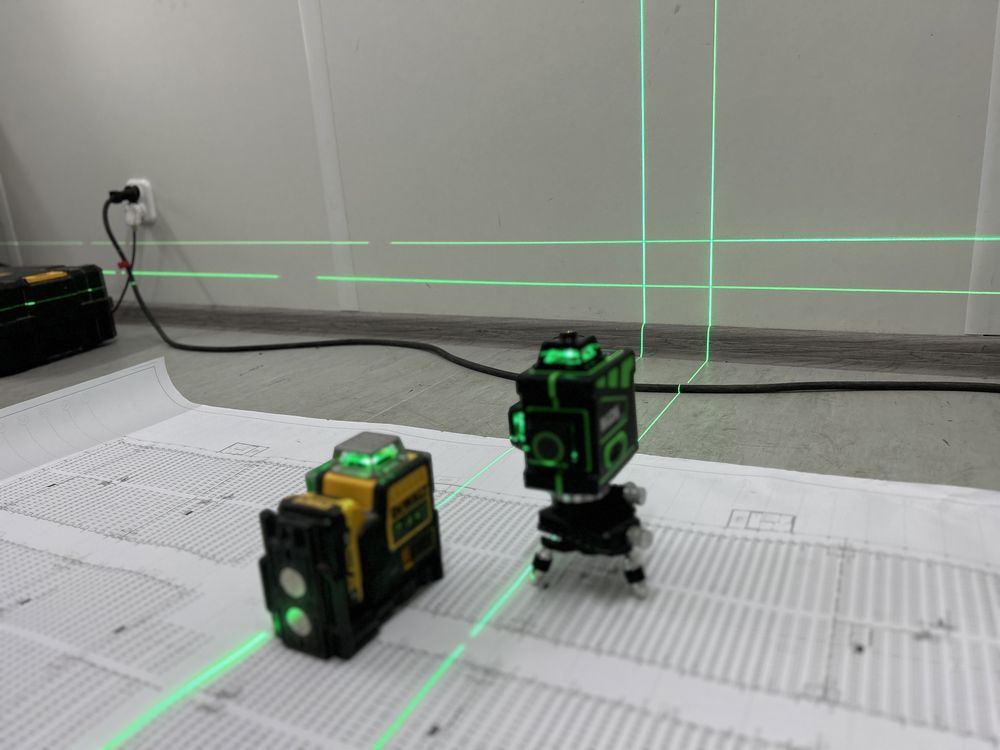 Laser Zielony krzyżowy