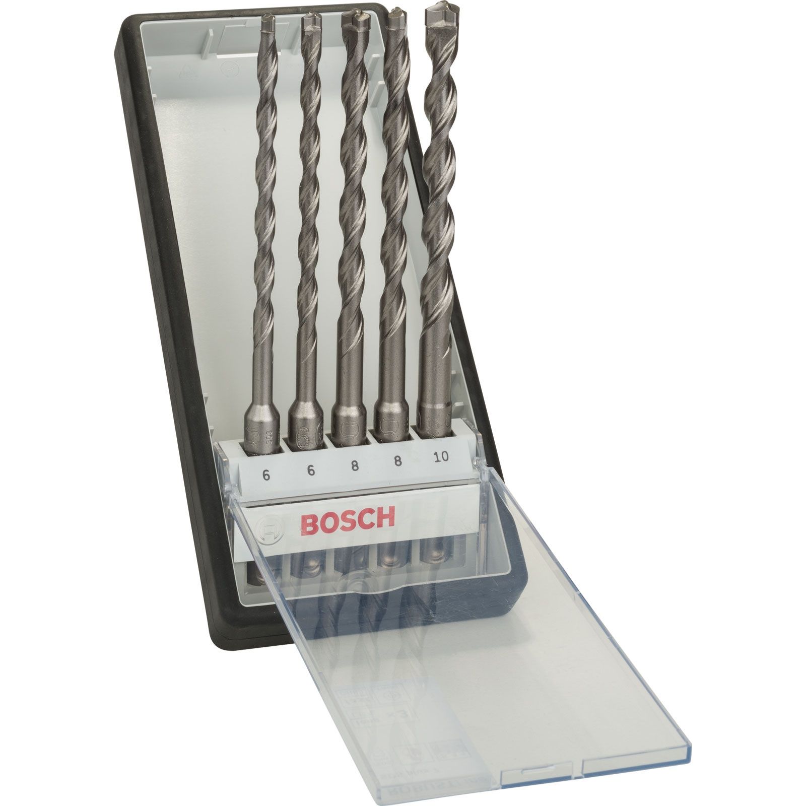 Набор буров  Bosch Robust Line SDS-plus-7, (6-10 мм) 5 шт