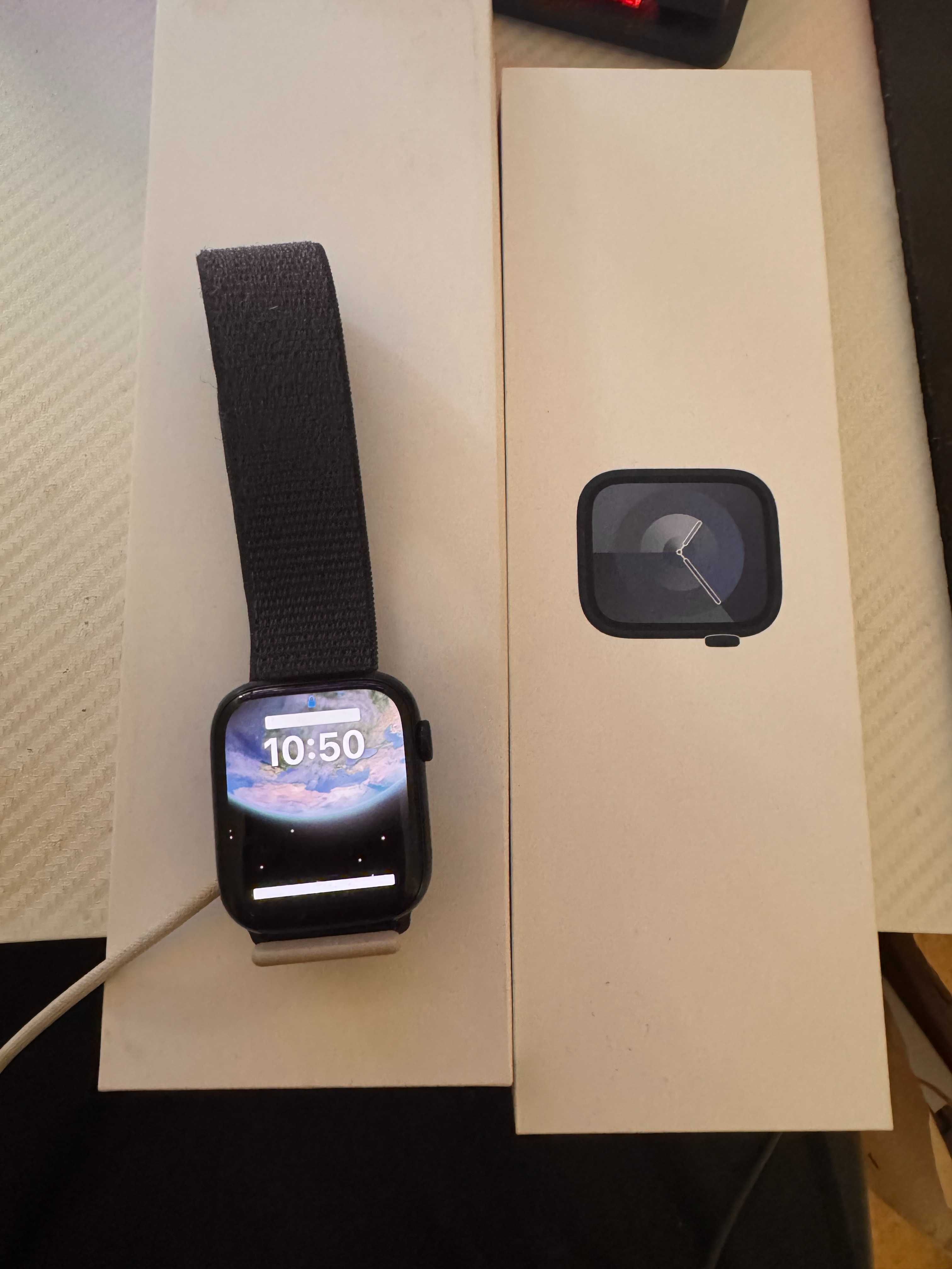 Apple Watch Series 9 GPS 45mm Midnight Aluminium Case + ubezpiecznie
