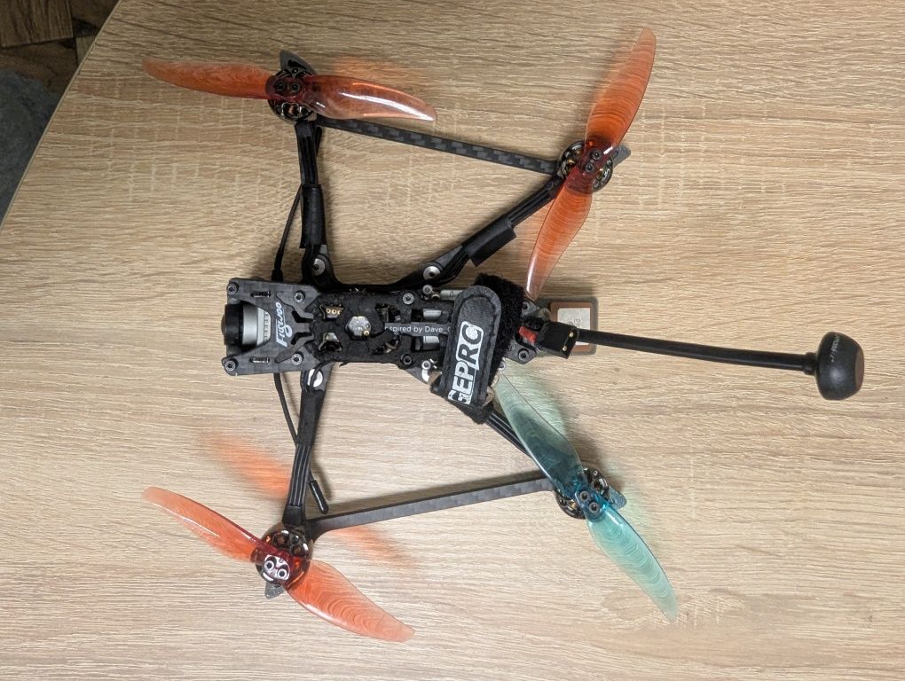 Fpv дрон flywoo explorer lr4 v2 DJI vista crossfire
