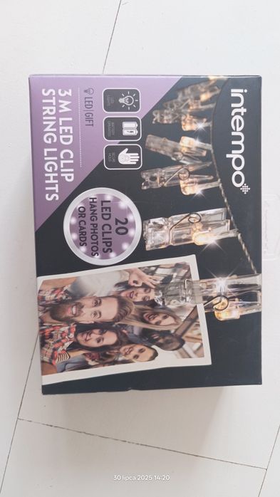 Łańcuch girlanda LED na zdjęcia