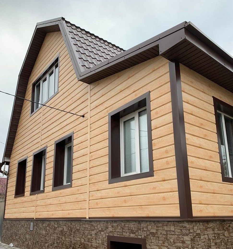 Сайдинг для будинку. Металевий сайдинг від виробника.