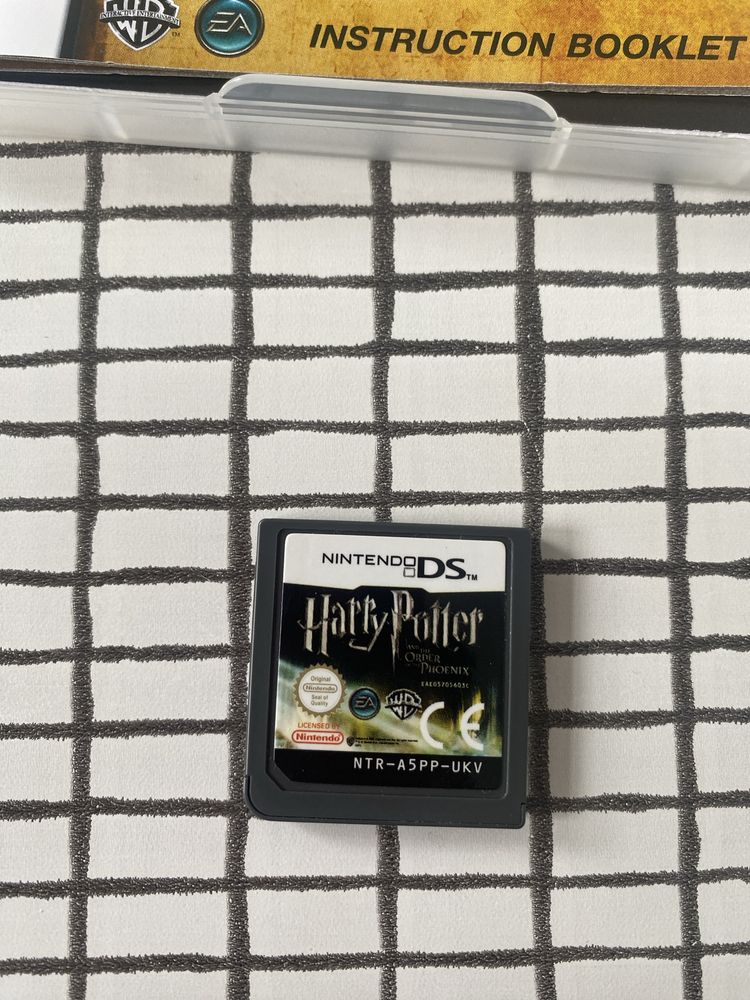 Dwie gry Harry Potter Nintendo DS