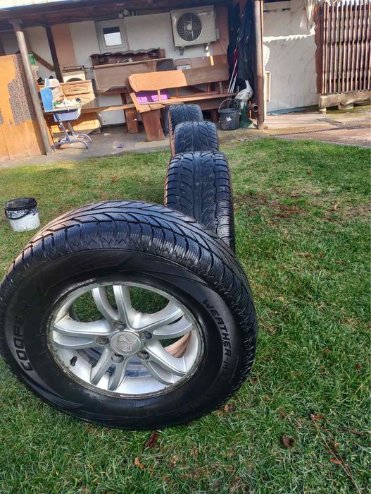 5*130  r16 245 70диски ,резина в сборі ssang yong REXTON