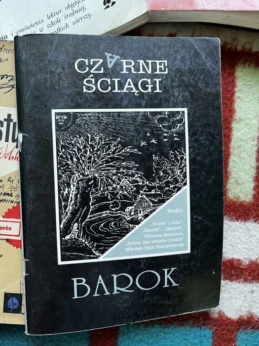 czarne sciagi barok  ksiazka