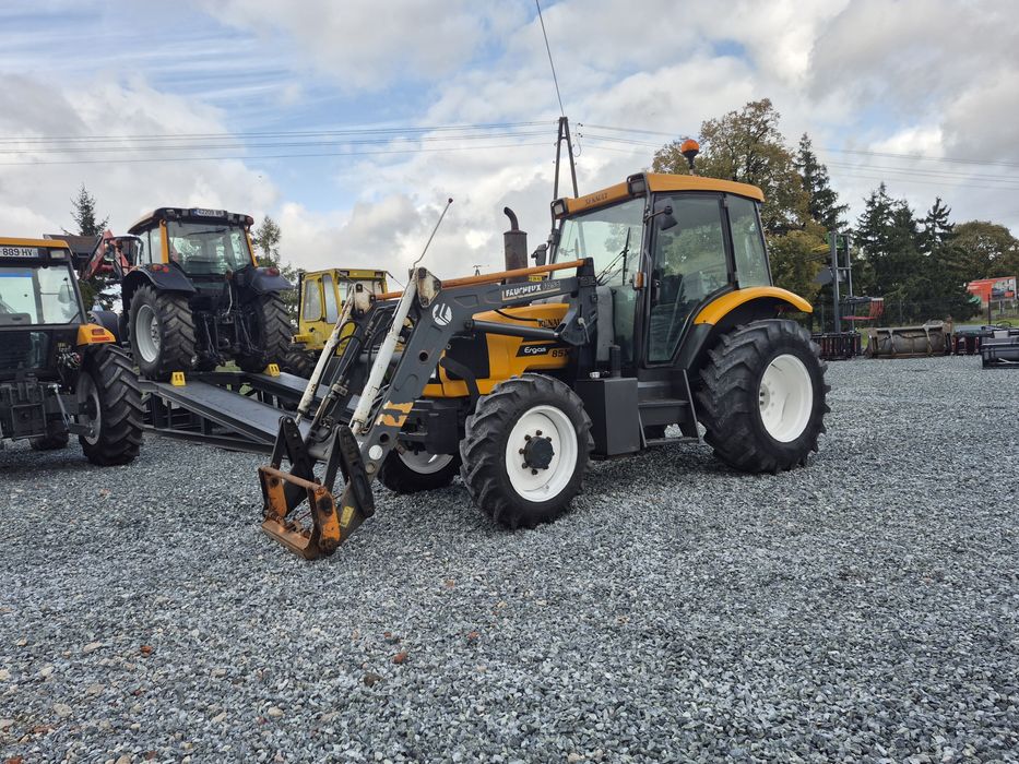 Renault ergos 85 z ładowaczem silnik john deere jak zetor mtz ursus mf