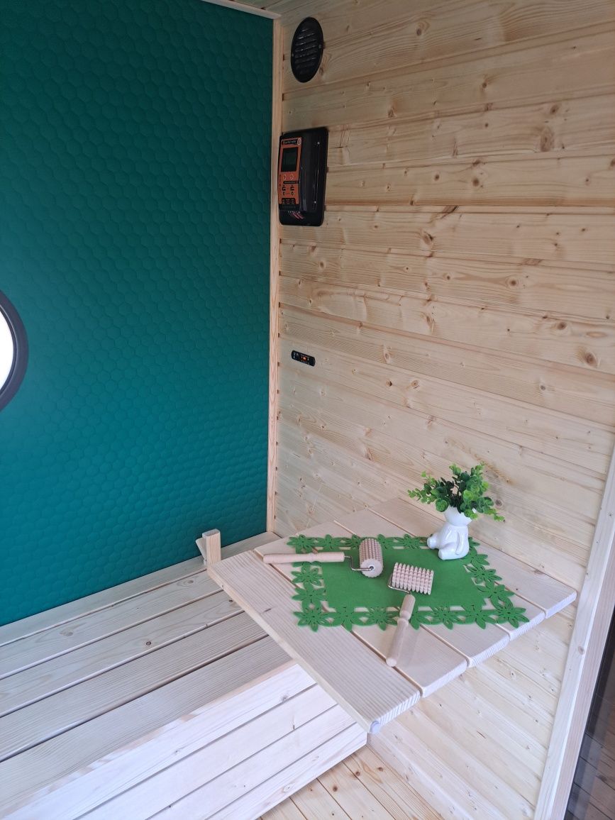 Sauna mobilna ogrodowa