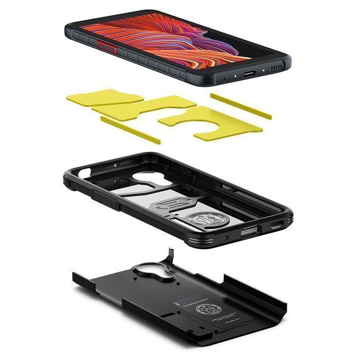 Etui Spigen Tough Armor do Galaxy Xcover 5 - Czarny