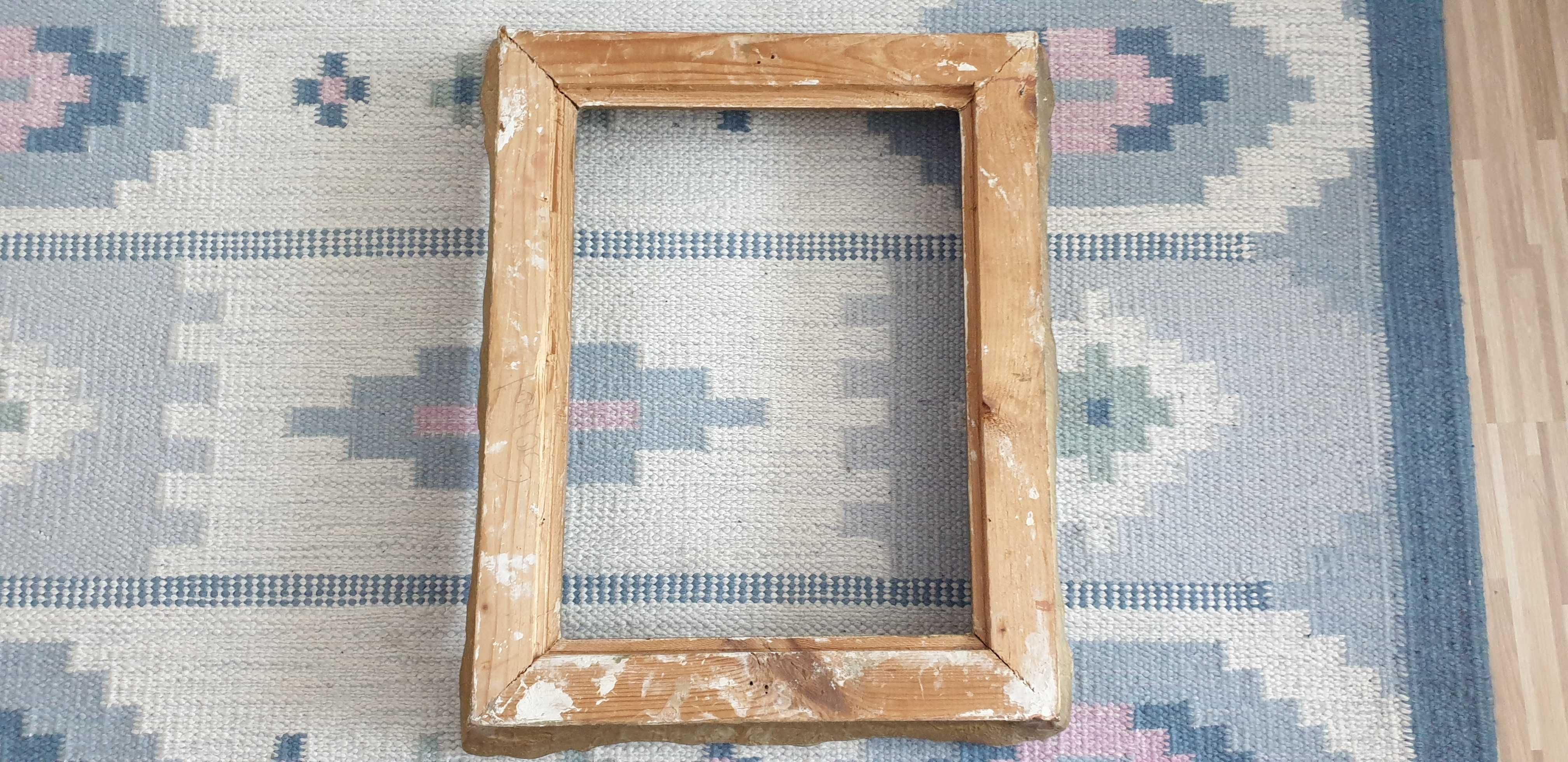 Starocie z Gdyni - Obraz - rama drewniana 42x52cm