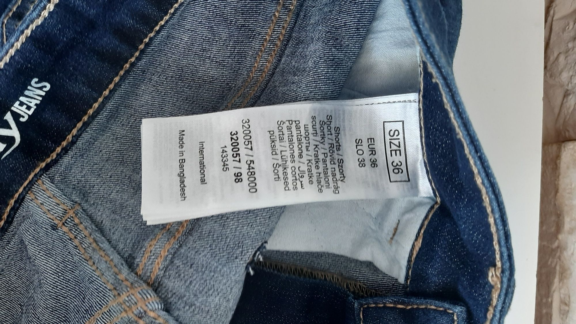 Szorty jeansowe orsay r.36