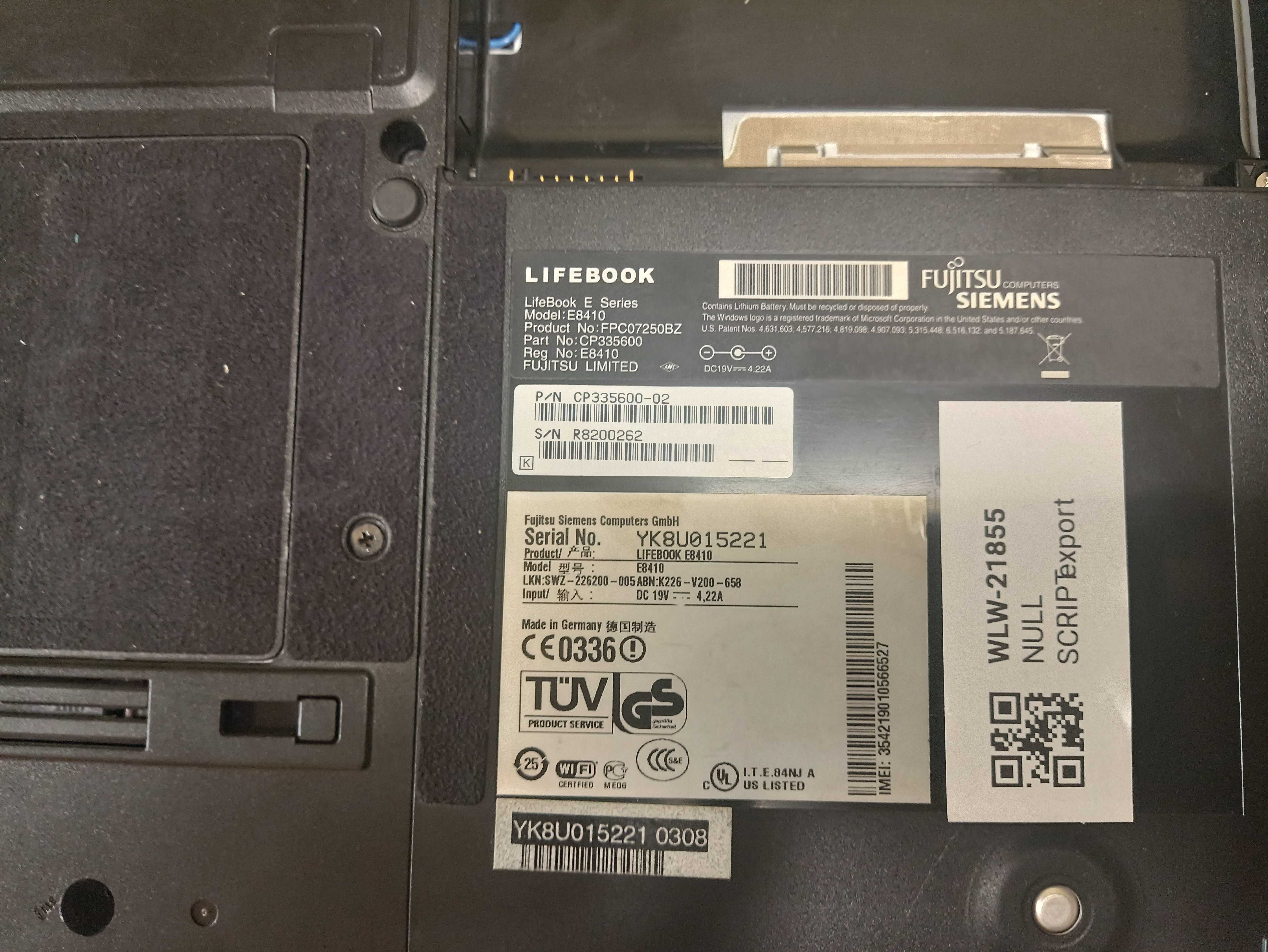 Fujitsu LifeBook e8410
