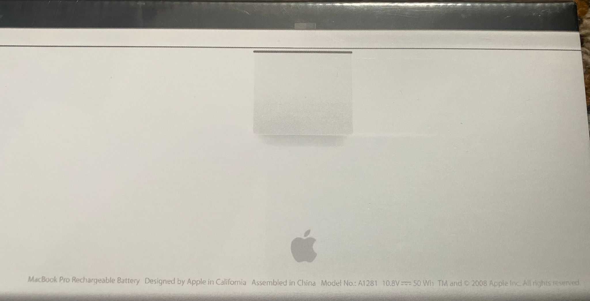 Apple MacBook Pro 15-inch Recharble Battery